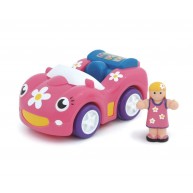 WOW Toys Daisy csodálatos rózsaszín kabrio autója 1016