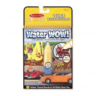Melissa & Doug vízzel kiszínezhető füzet járműves Water WOW! 4 képes 5375