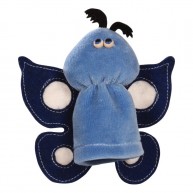 Puppet World ujjbáb pillangó kék 2513