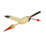 Bino gólya függeszthető dekoráció repülést imitáló CH21503