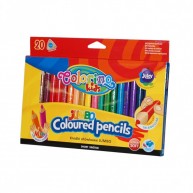 Colorino 20db-os mini színes ceruza JUMBO háromszög alakú 32971
