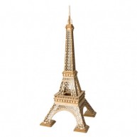 ROKR 3D puzzle - Eiffel torony lézervágott modell fából 122db-os TG501
