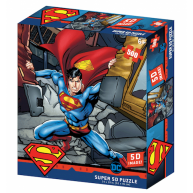 3D puzzle Superman a Legyőzhetetlen 500 darabos