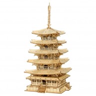 ROKR lézervágott modell 5 emeletes Pagoda 275db-os készlet