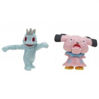Pokémon figura csomag - Machop & Snubbull 5 cm