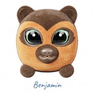 Flockies Benjamin a pápaszemes medve - gyűjthető játékfigura