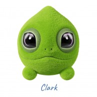 Flockies Clark a kaméleon - gyűjthető játékfigura