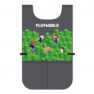 PlayWorld festőköpeny - OXY BAG - zöld-szürke